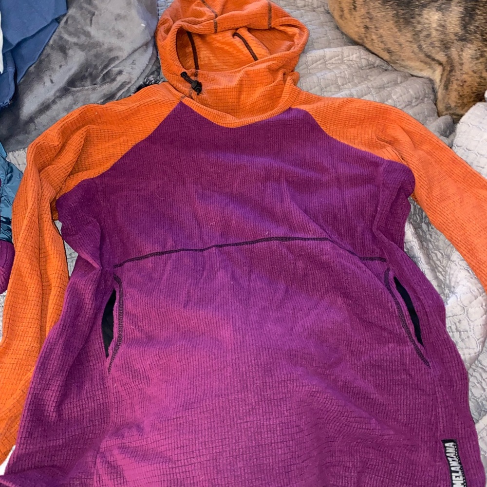 Melanzana Womens XL purple and orange